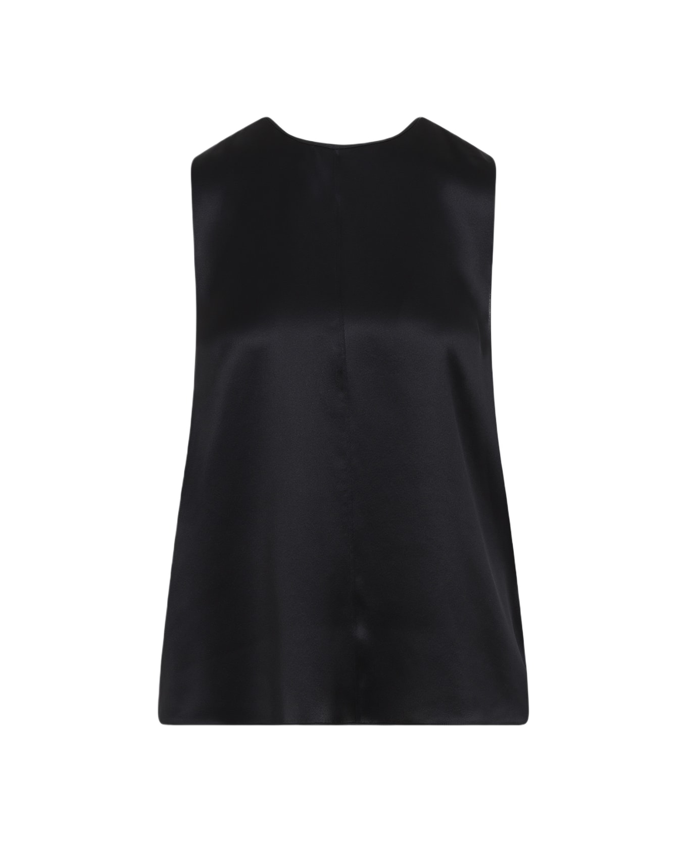 Tom Ford Charmeuse Top - Black