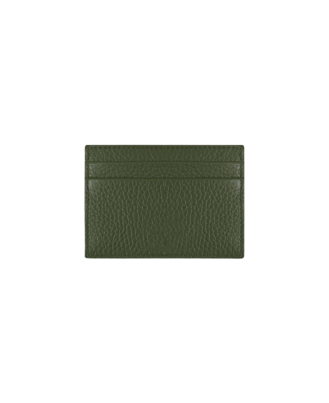 Larusmiani Card Holder Value Wallet - Olive