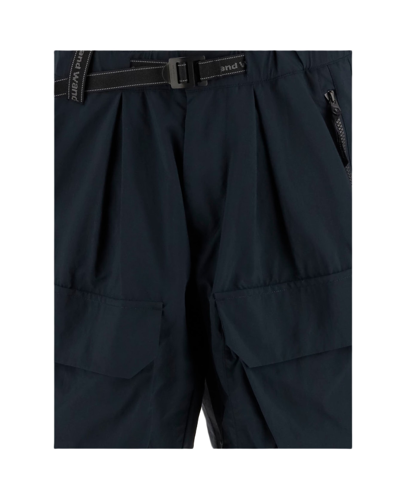And Wander Pants With Belt - Blue