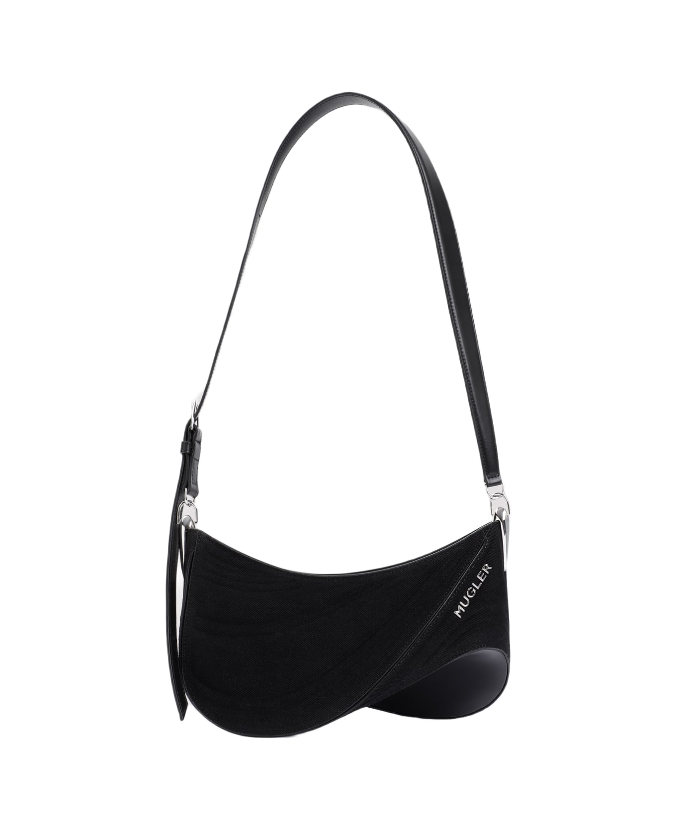 Mugler Curve Bag - Black