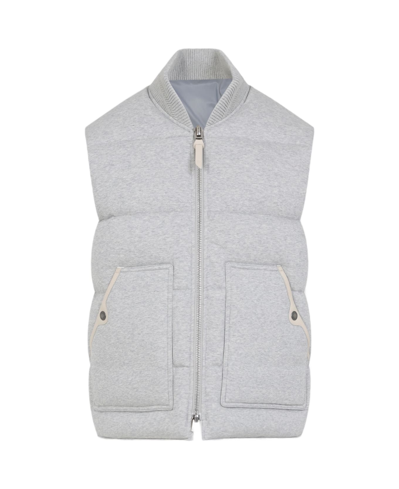 Tom Ford Cotton Gilet - Grey