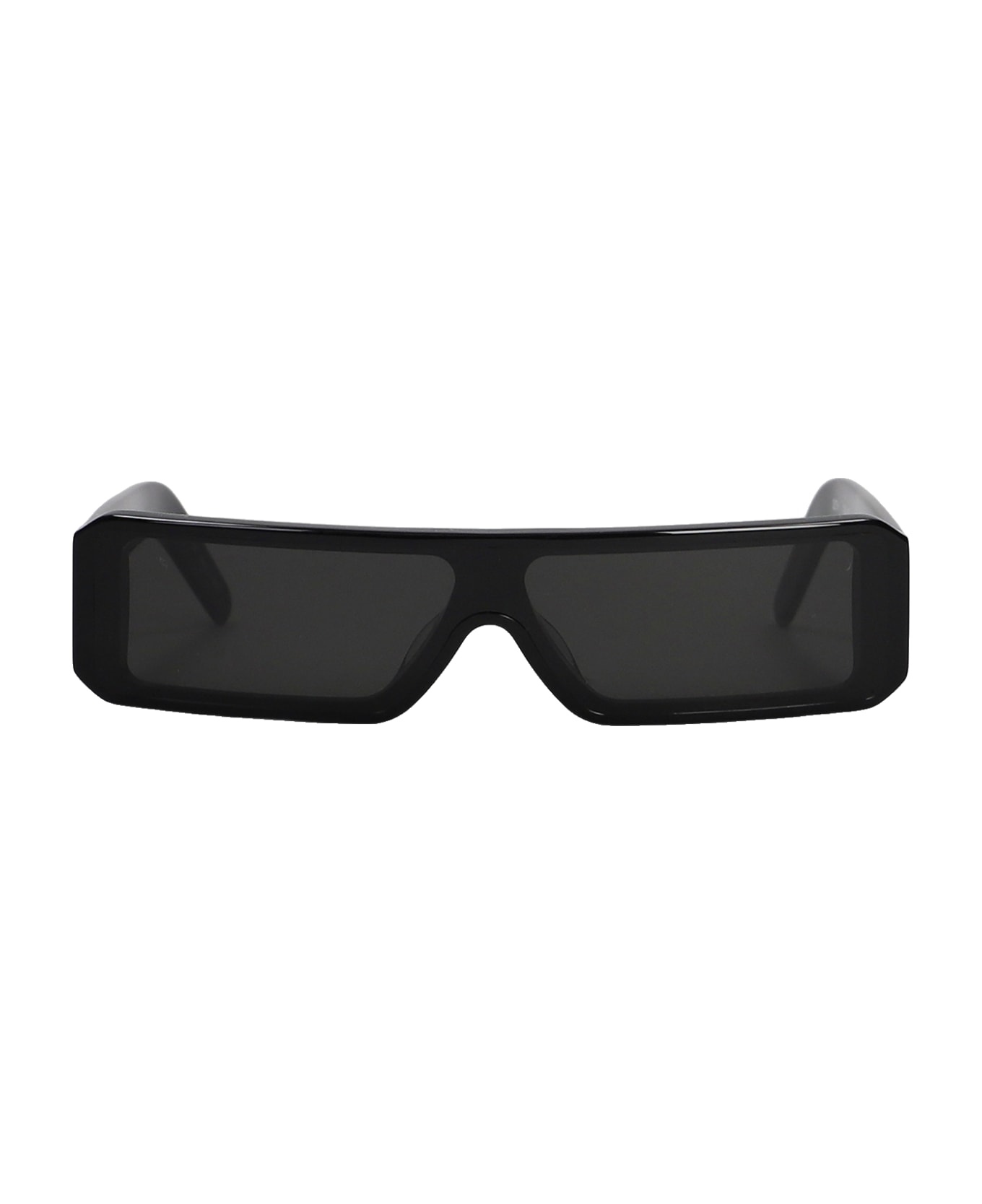 Rick Owens Gethshades Sunglasses In Black Acetate - black