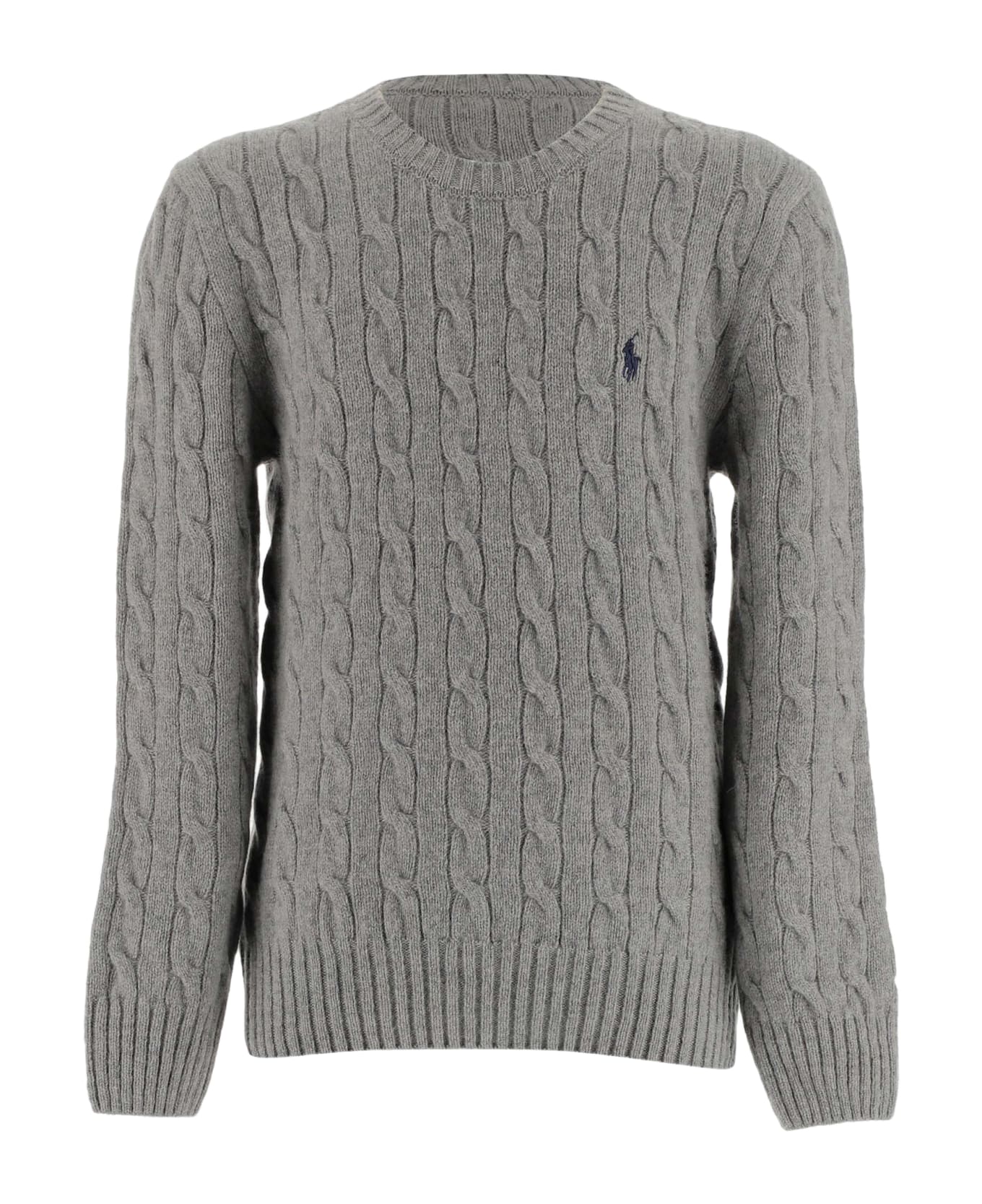 Polo Ralph Lauren Wool And Cashmere Sweater - Fawn Grey Hthr