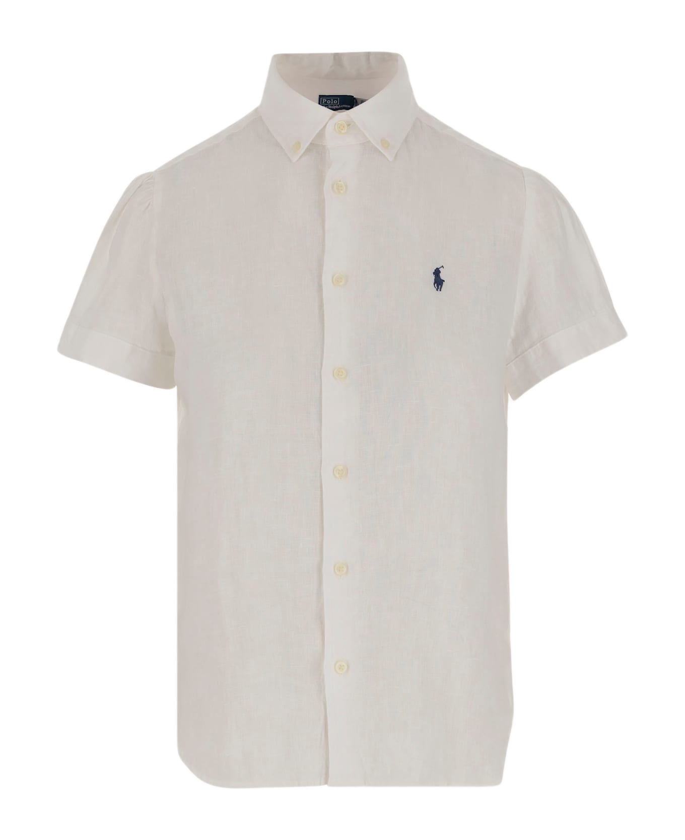 Polo Ralph Lauren Linen Shirt - White