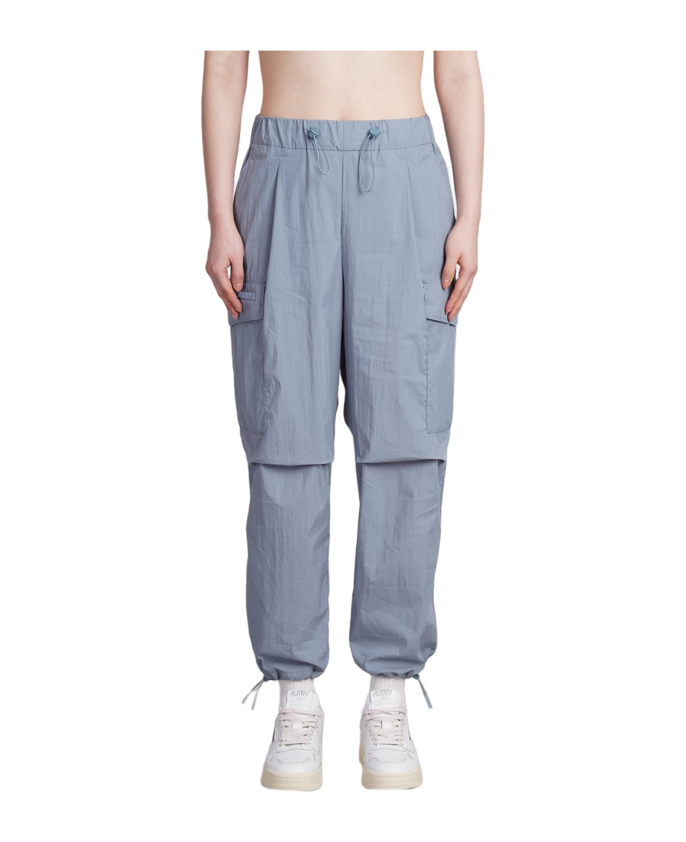 Autry Pants In Blue Cotton - blue ボトムス