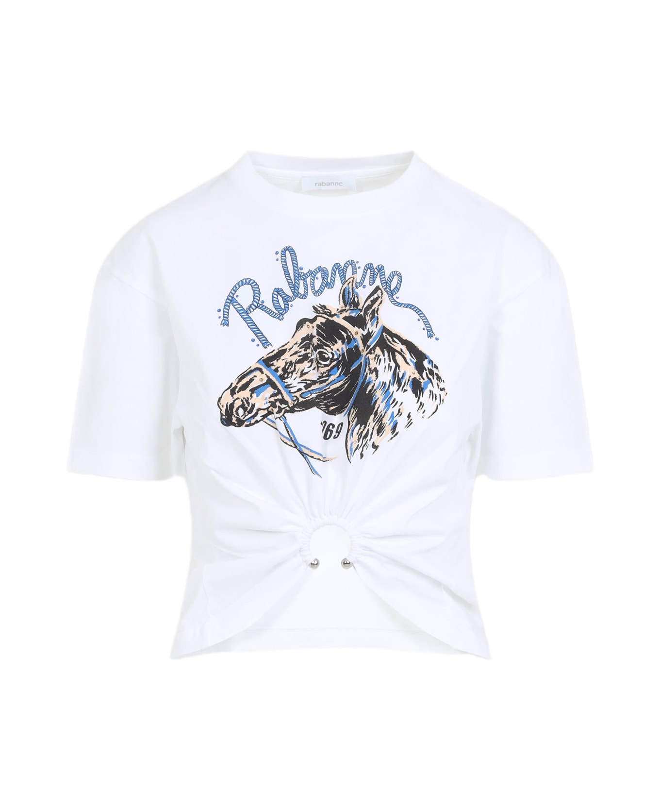 Paco Rabanne Cotton T-shirt - White