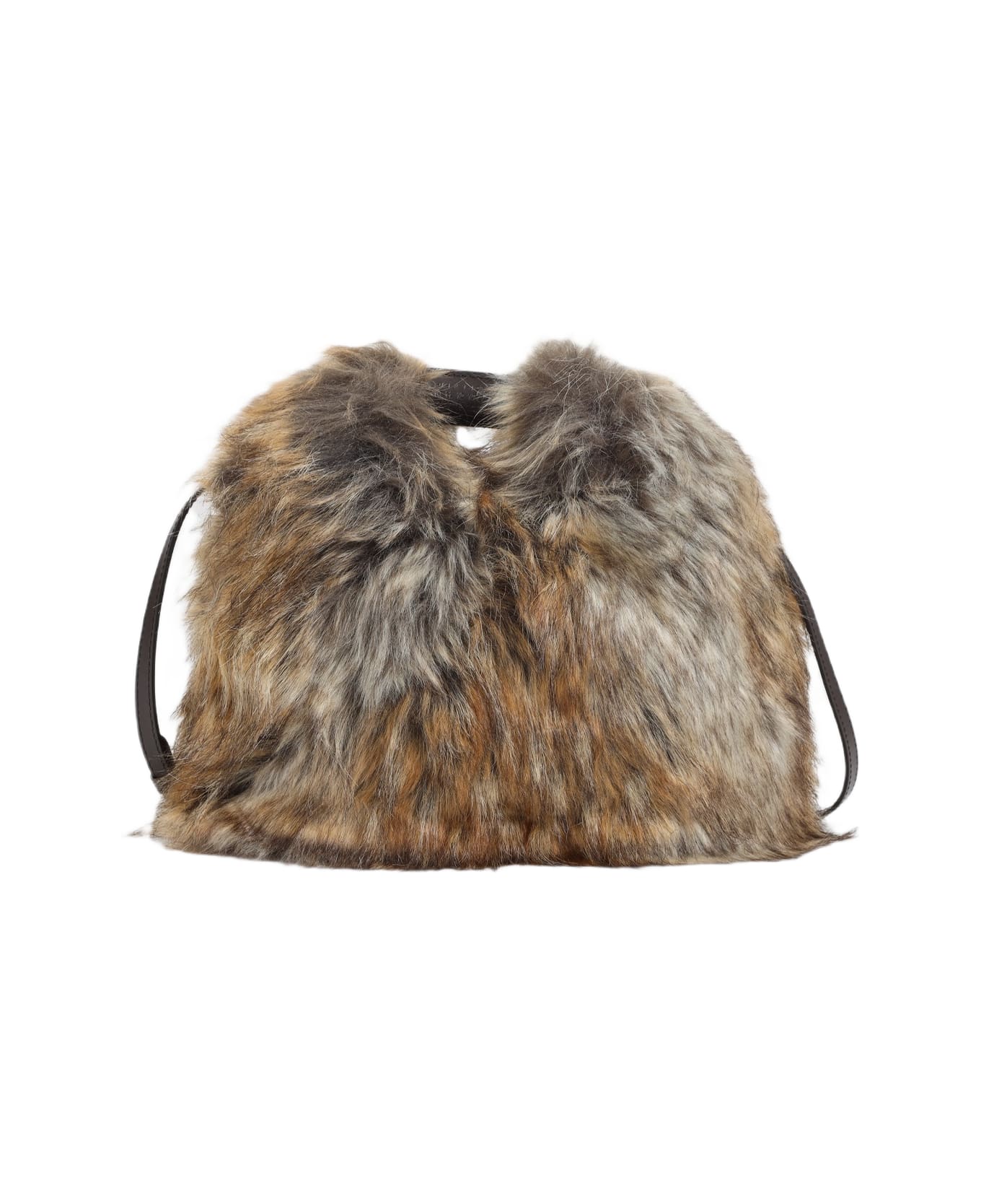 MM6 Maison Margiela Japanese Crossbody Bag - BROWN