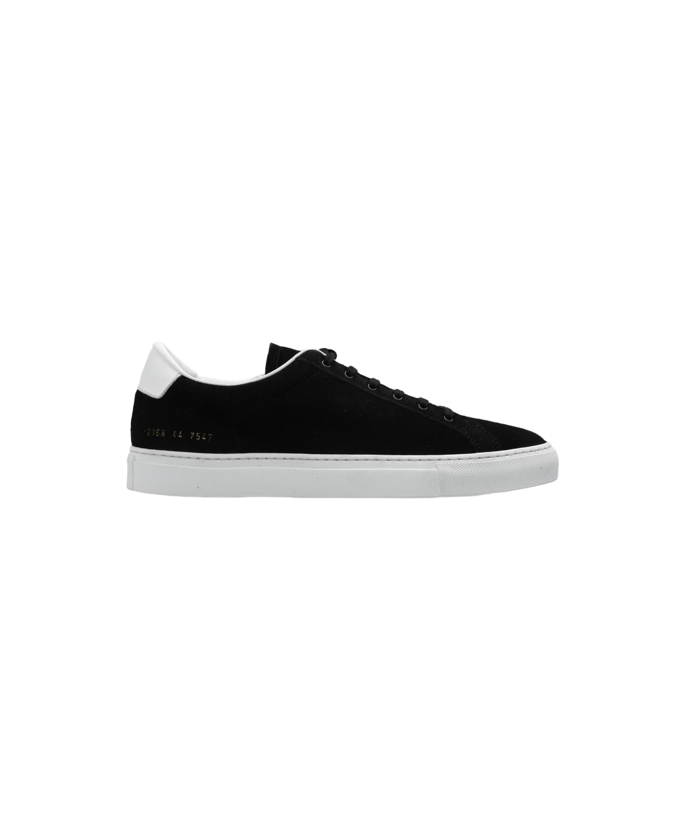Common Projects 'retro Low' Sneakers - BLACK