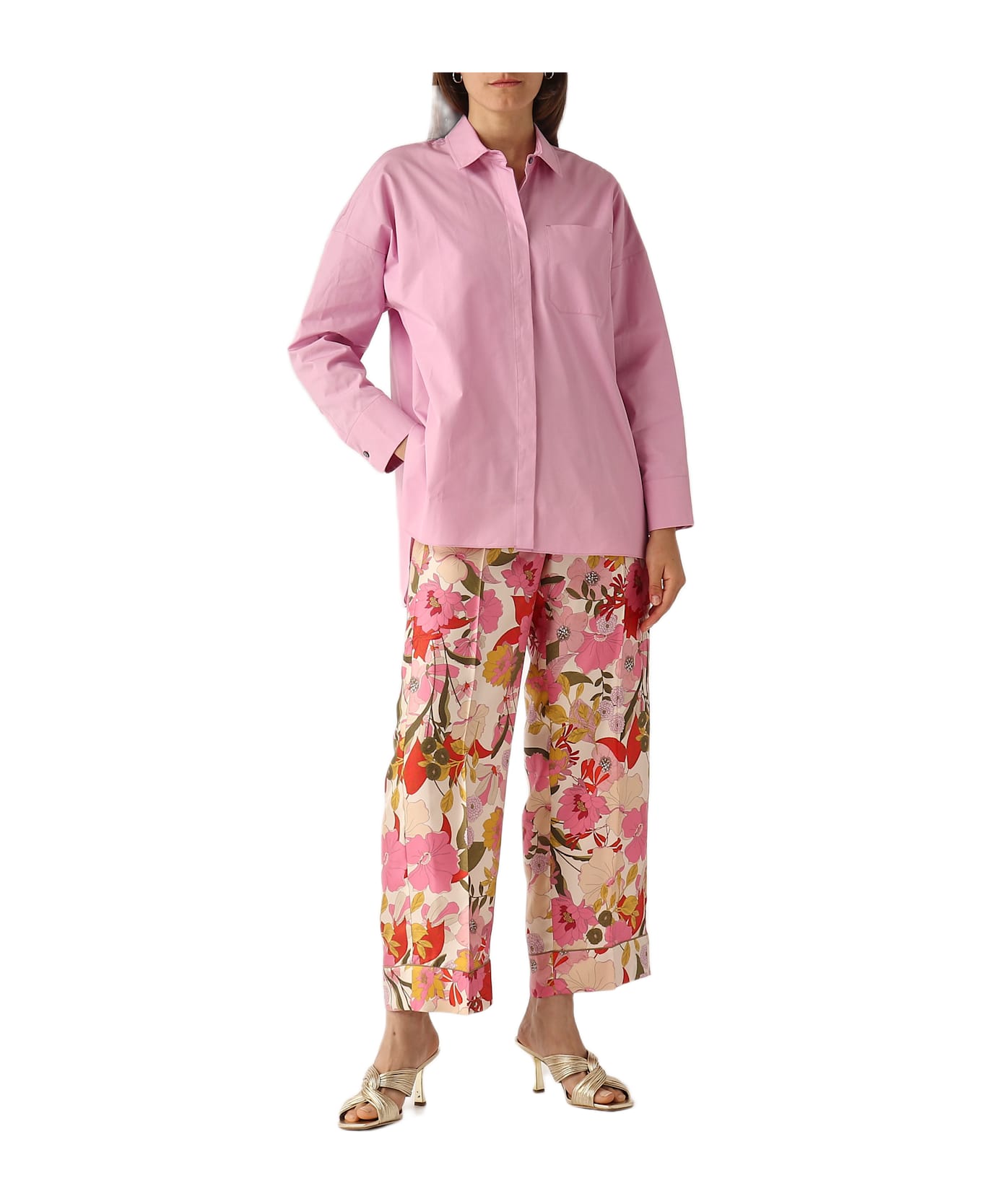 
S Max Mara Gerona Blouse - ROSA