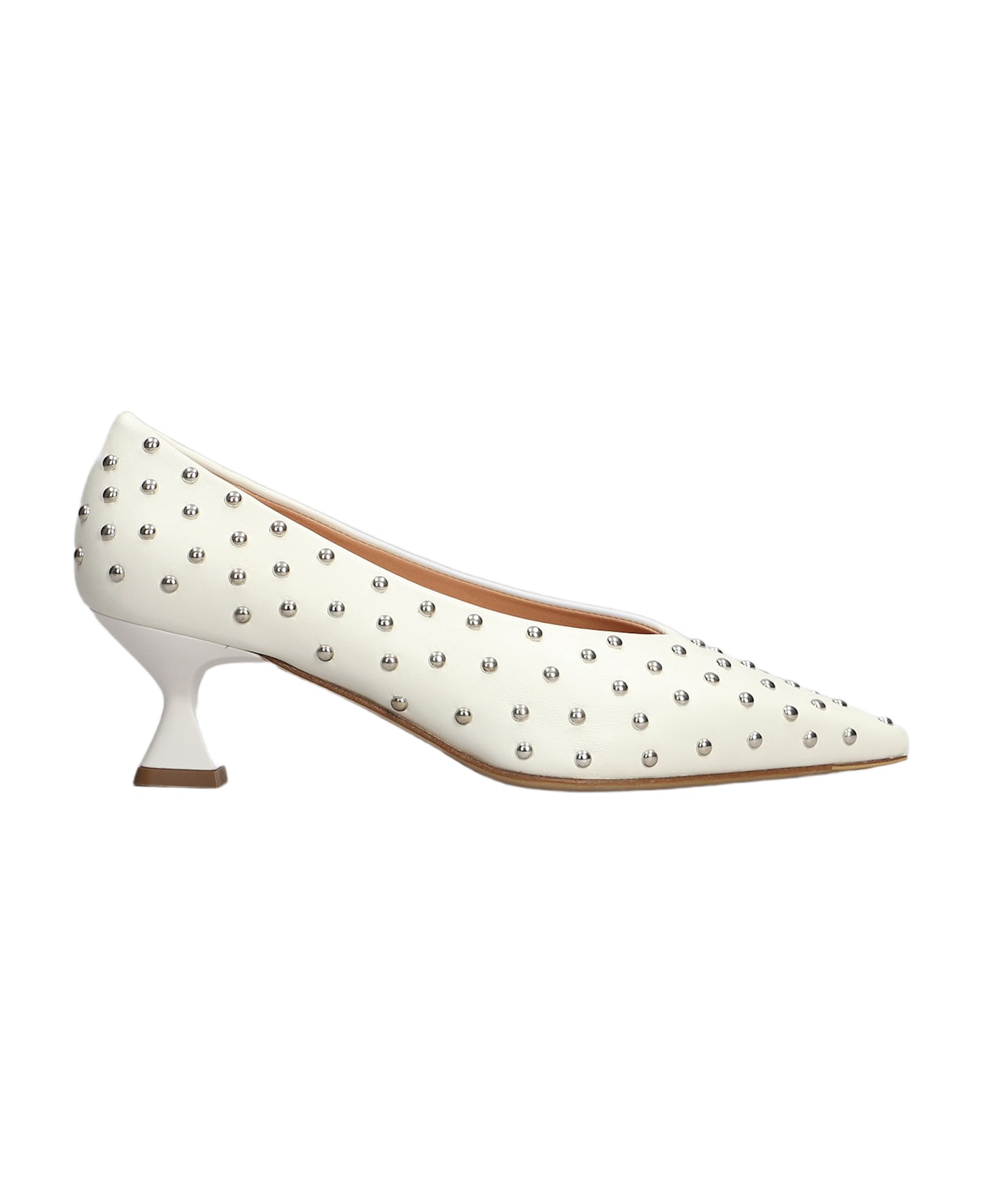 The Seller Pumps In White Leather - white