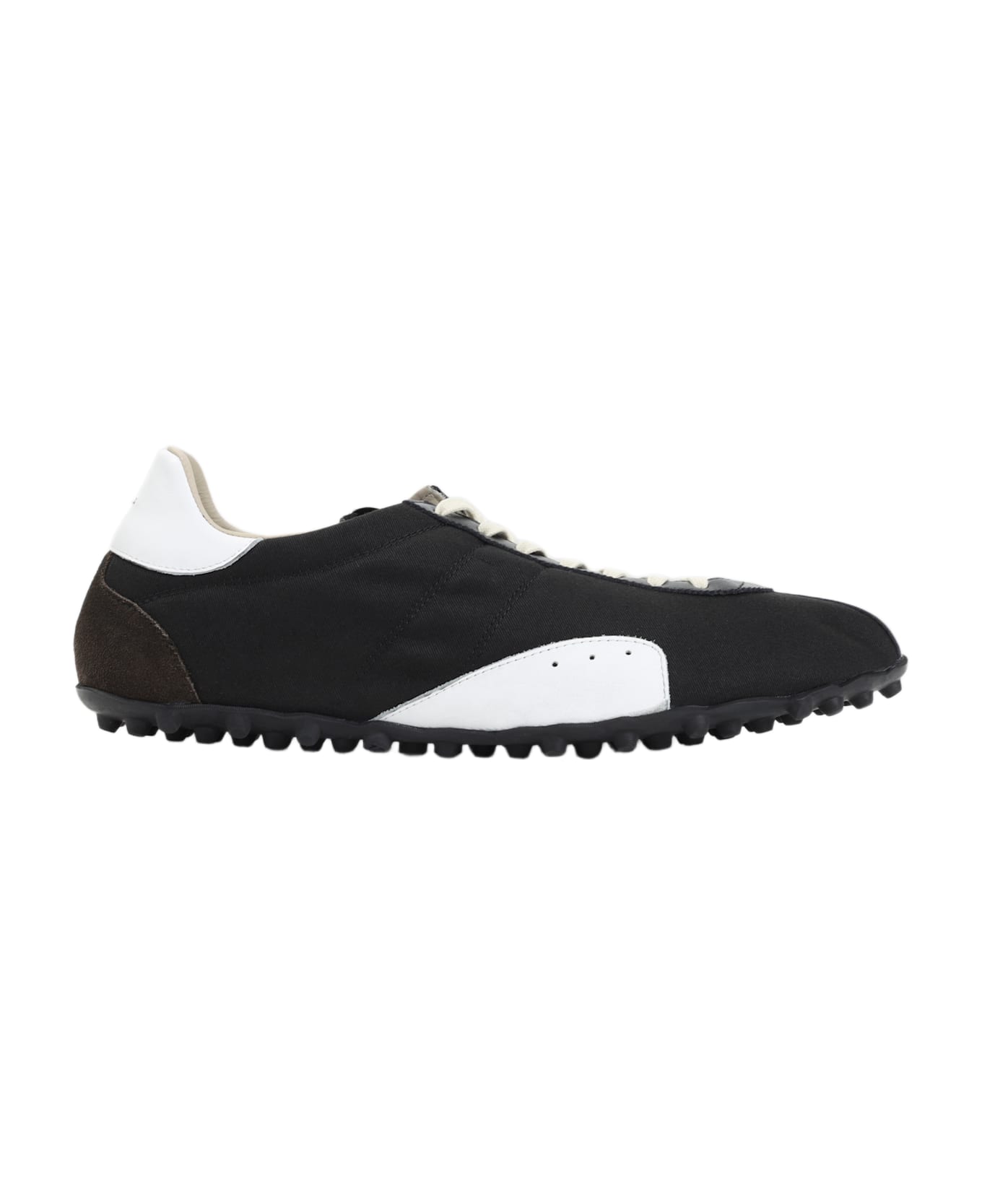 Maison Margiela Sprinters Low Top Sneakers - Black White Anthracite