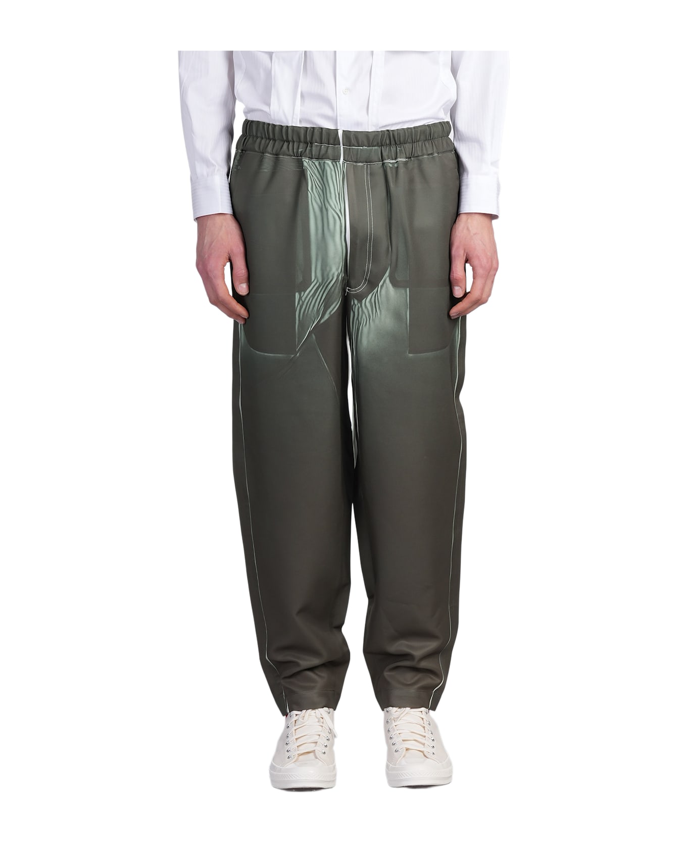 Comme des Garçons Shirt Pants In Green Polyester - green