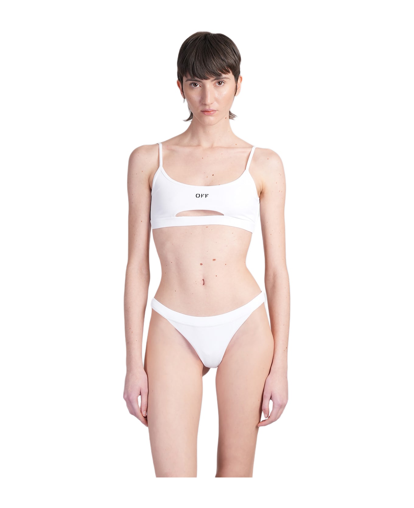 Off-White Beachwear In White Polyamide - white