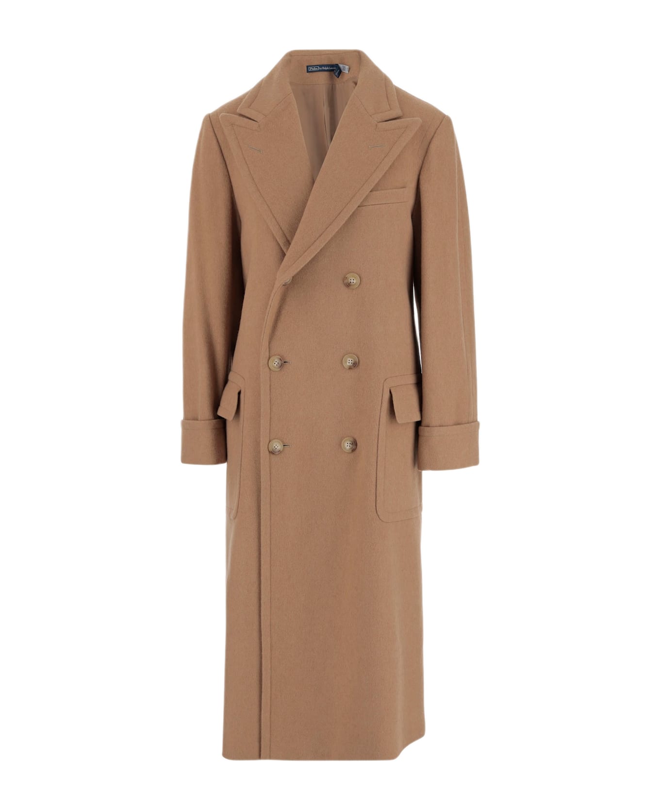 Polo Ralph Lauren Camel Hair Coat - Beige