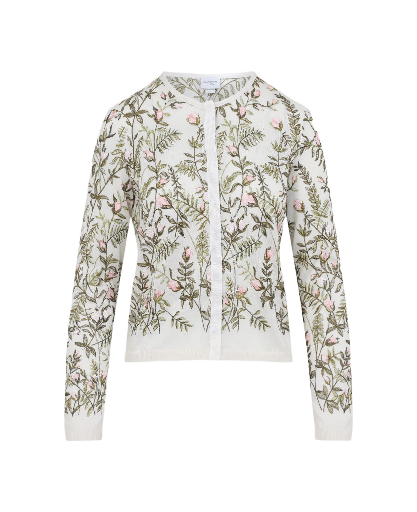 Giambattista Valli Cashmere And Silk Cardigan - Ivory
