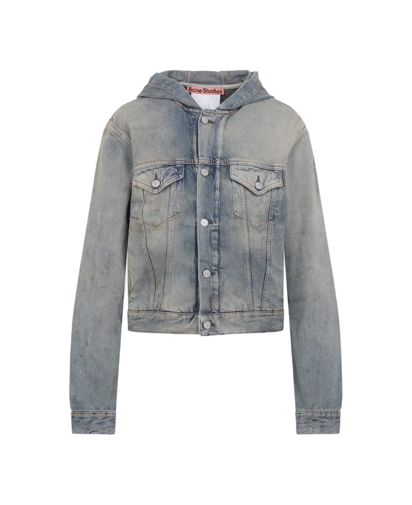 Acne Studios Cotton Jacket - Mid Blue