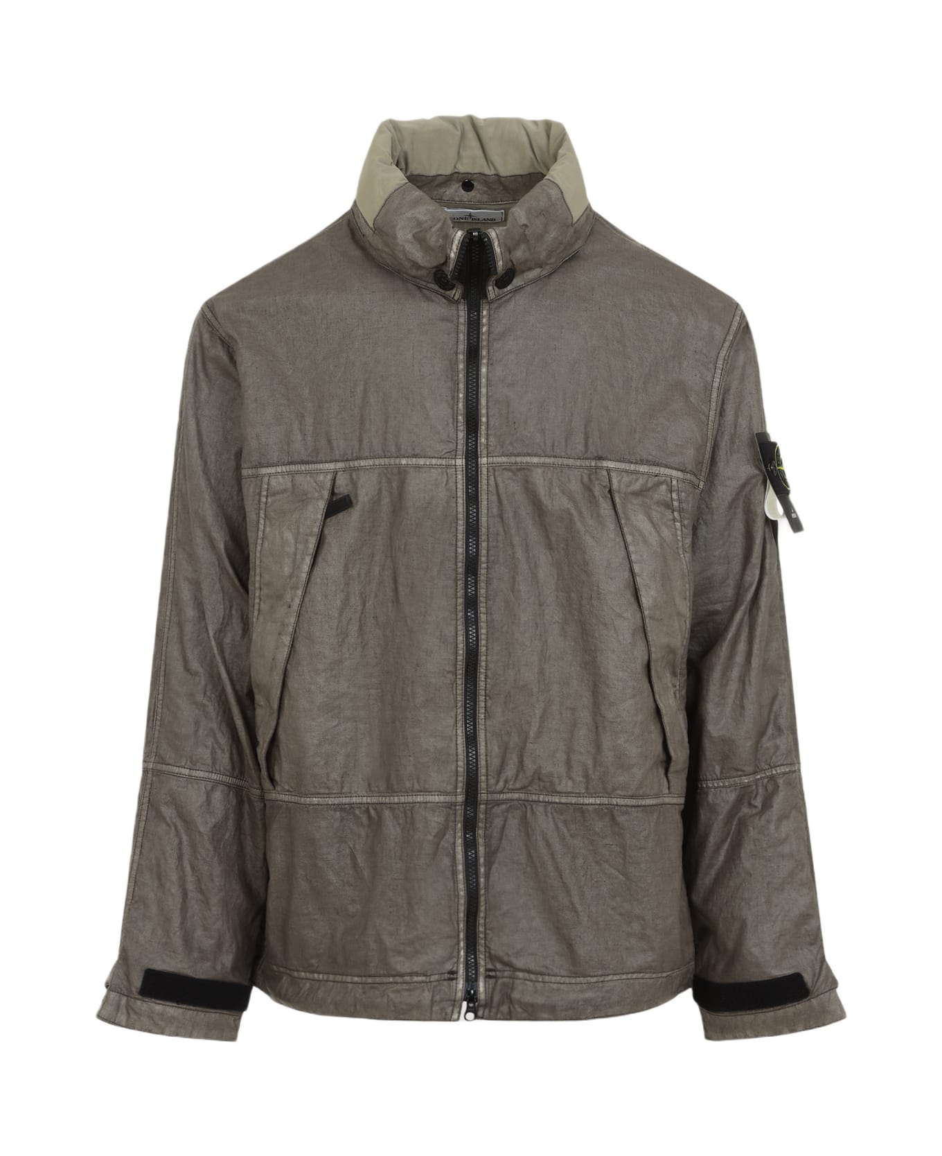 Stone Island Puffer Jacket - Military Green
