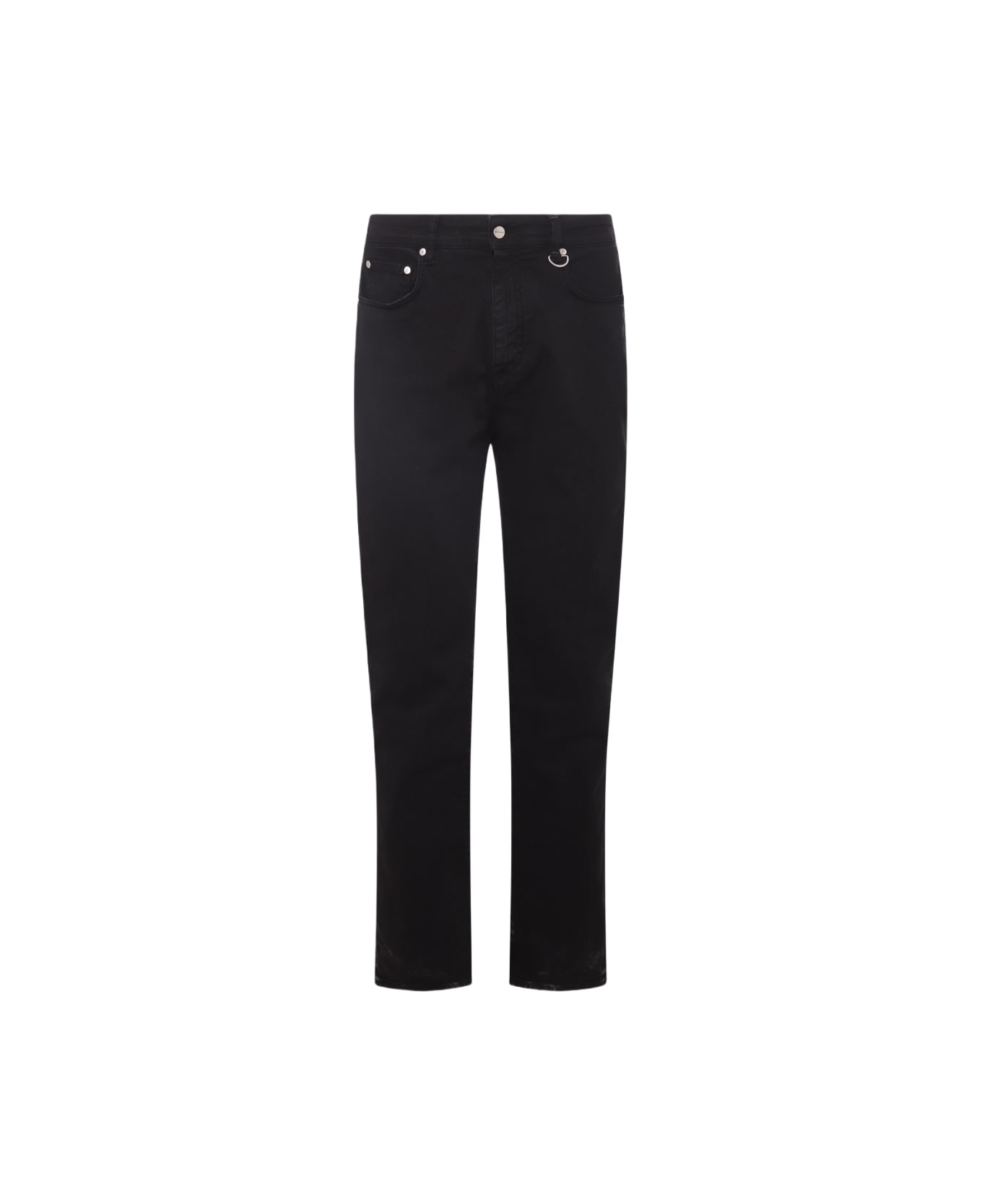 REPRESENT Black Cotton Blend Jeans - Black デニム