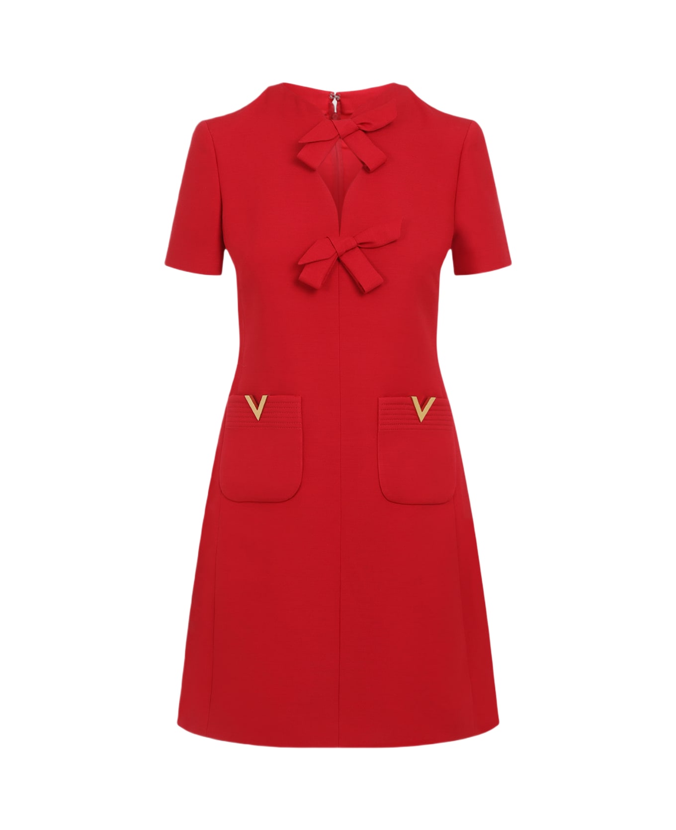 ワンピース Valentino Virgin Wool Mini Dress Valentino Virgin Wool Mini Dress | italist