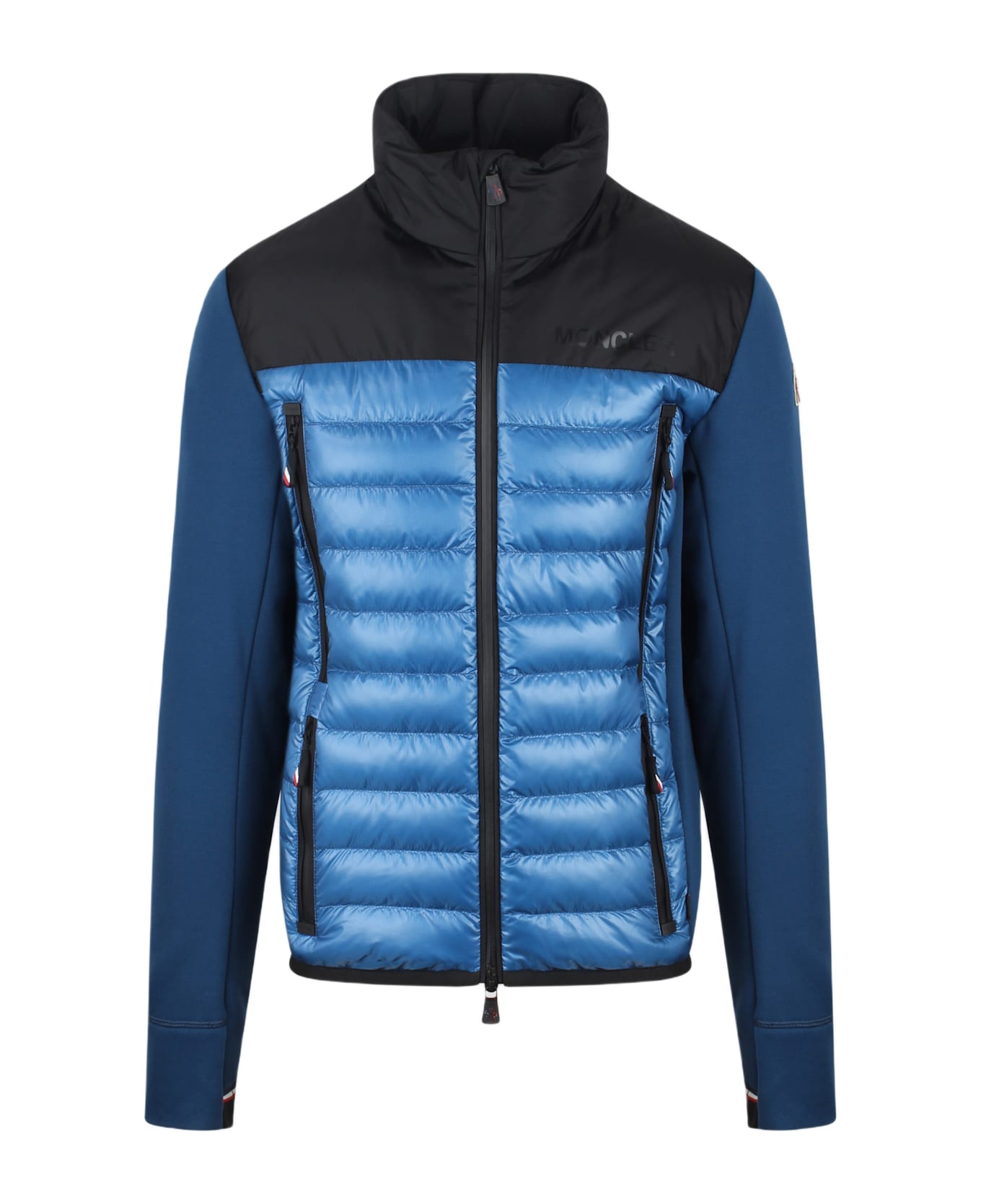 Moncler Grenoble Cardigan Down Jacket - Blue