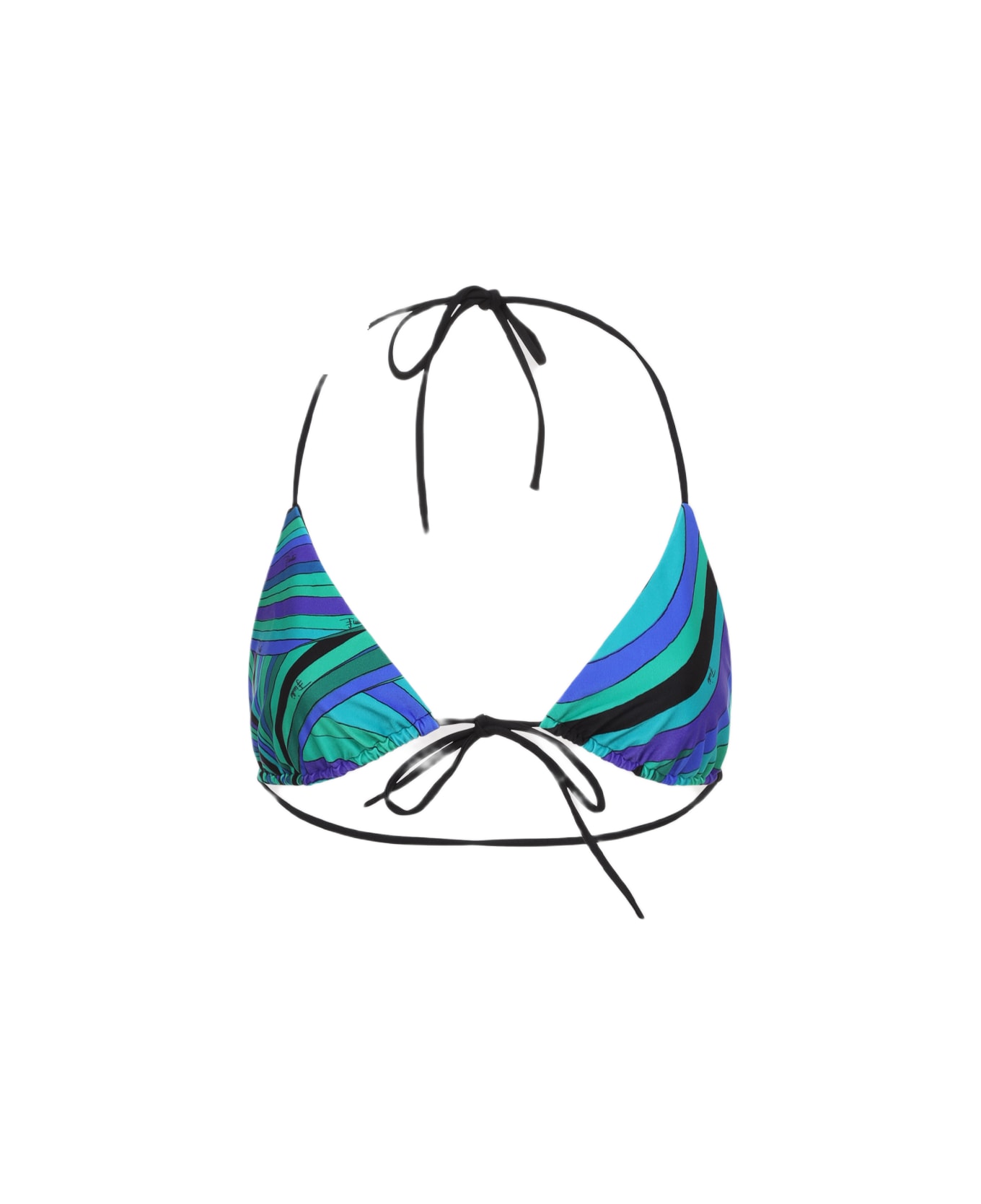 Pucci Iris Bikini Top - Smeraldo