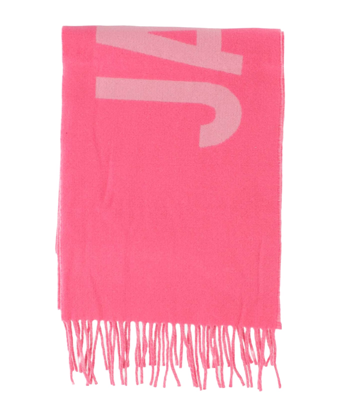 Jacquemus L'echarpe Wool Scarf - Pink