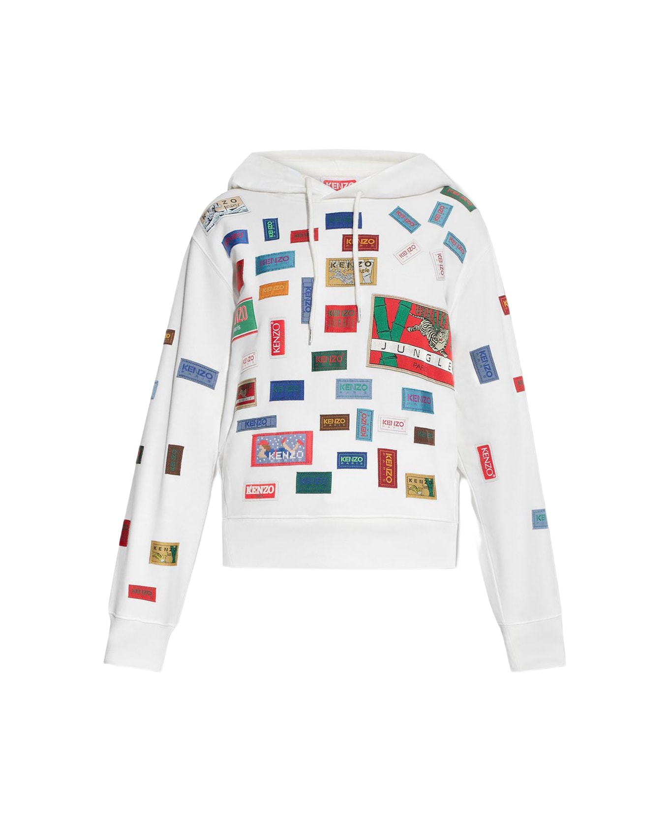 Kenzo Hoodie With Patches