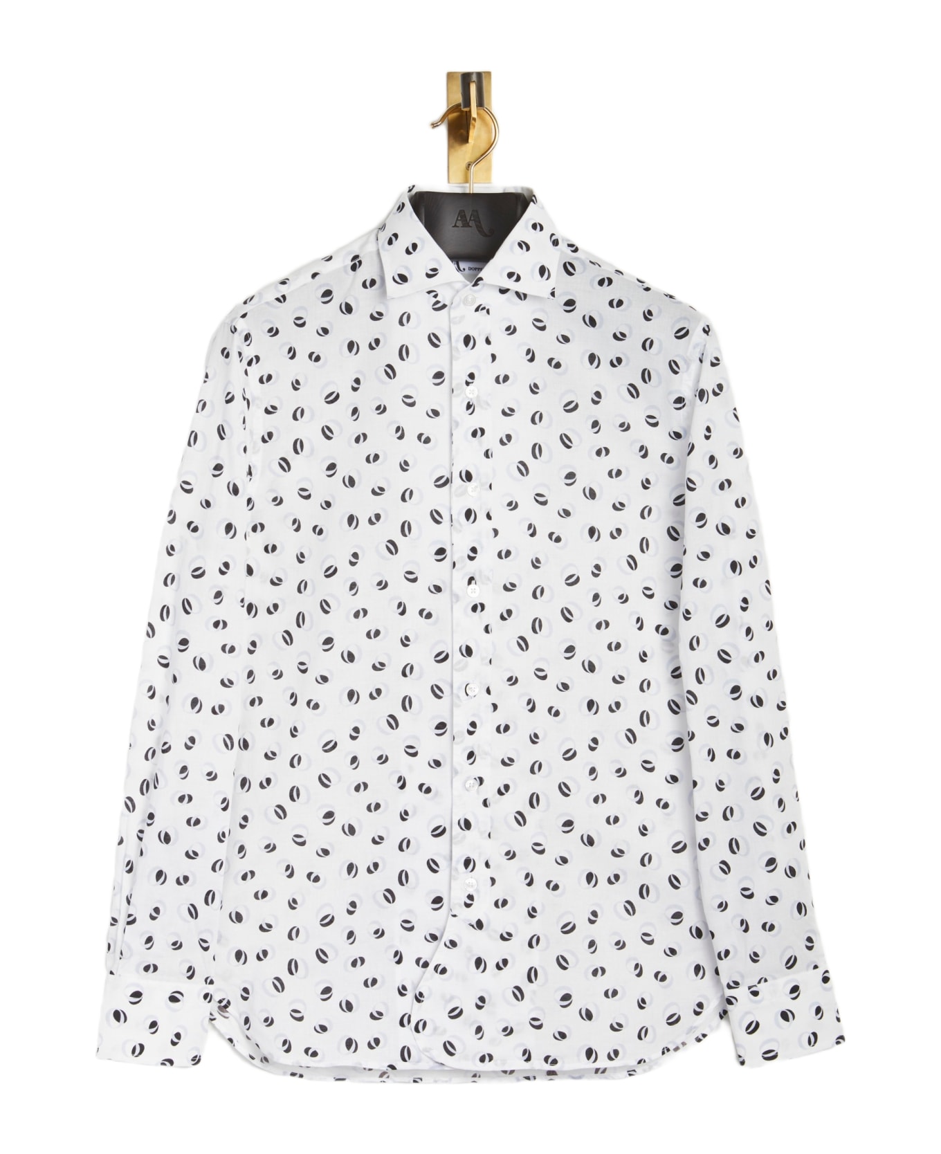 doppiaa Aanacapri Capri Collar Printed Shirt
