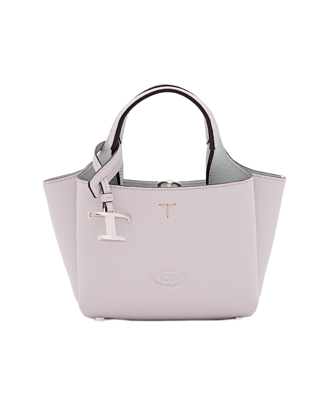 【TOD'S】DI MINI TOTE BAG Woman GREEN Tod's Di Bag in Leather Mini