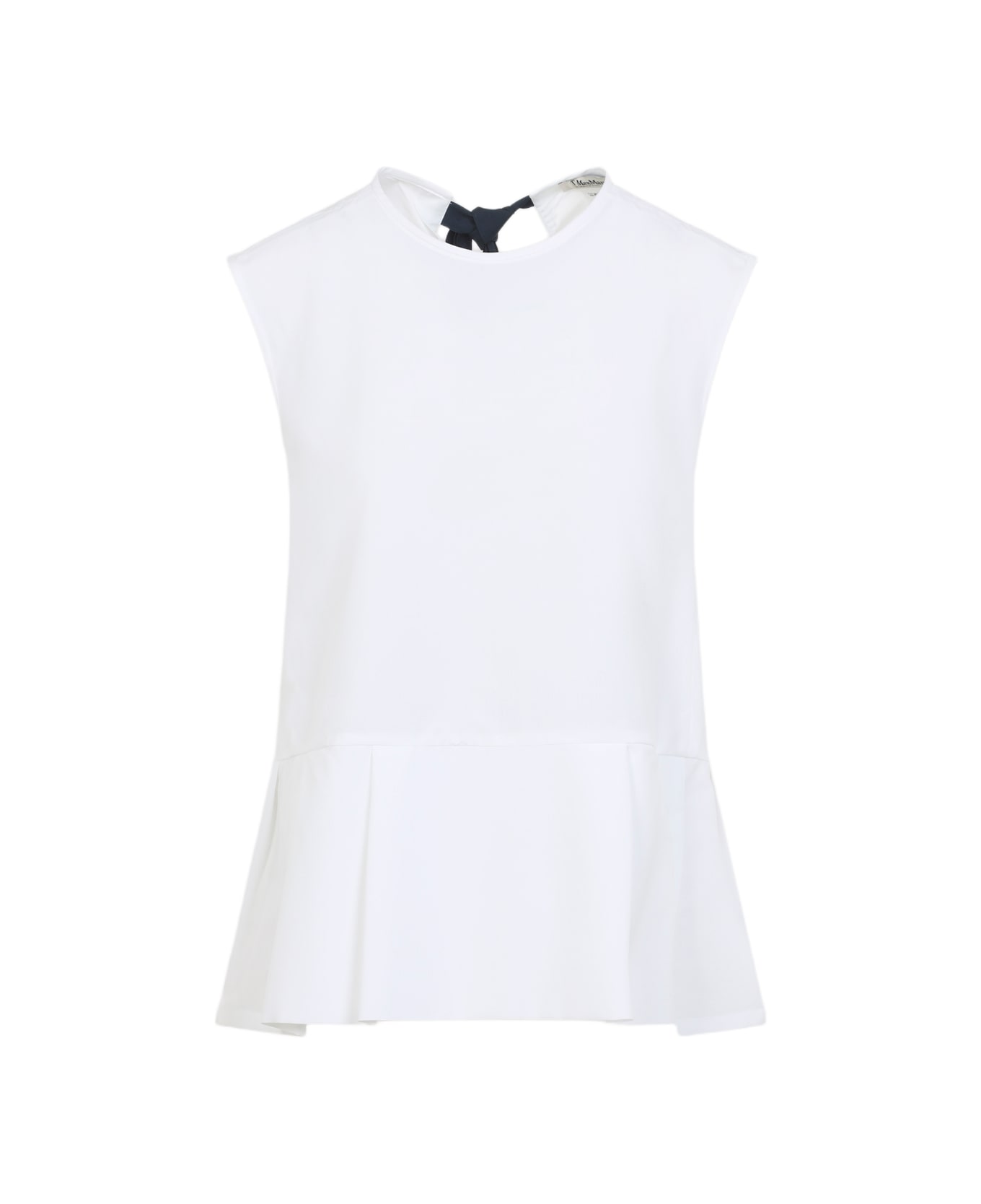 'S Max Mara Brava Top - Bianco