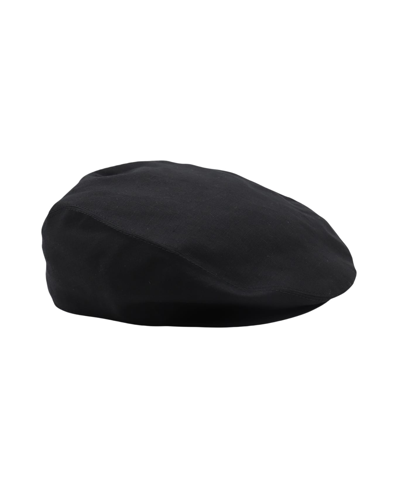 Dolce 
Gabbana Black Gabardine Flat Cat - Black