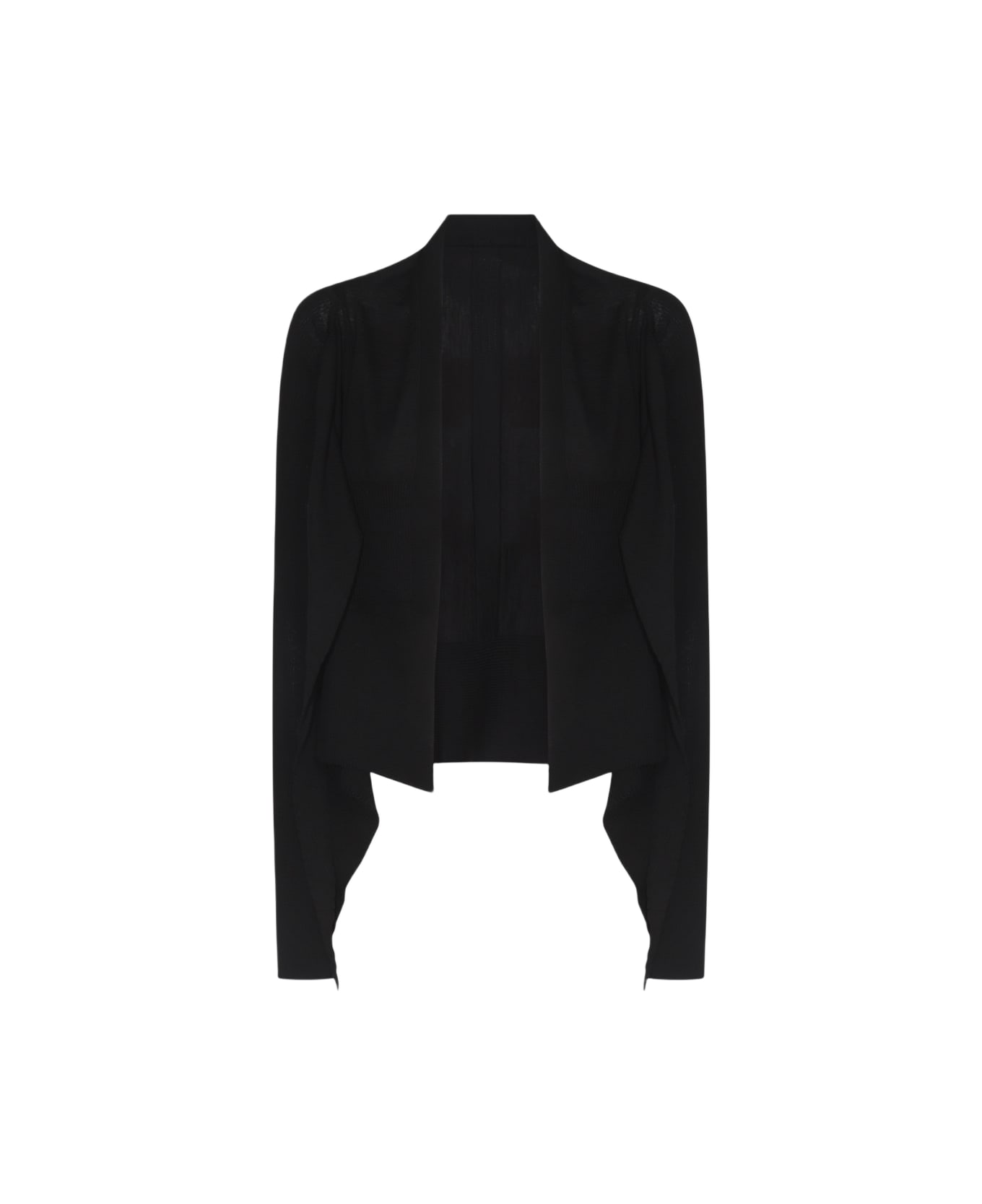 Rick Owens Black Wool Knitwear - Black