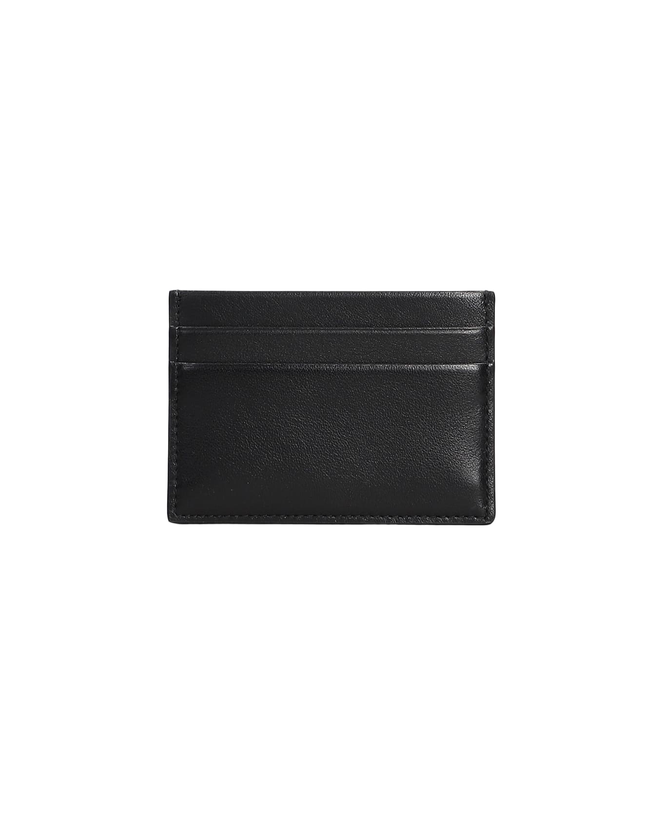 Common Projects Wallet In Black Leather - black