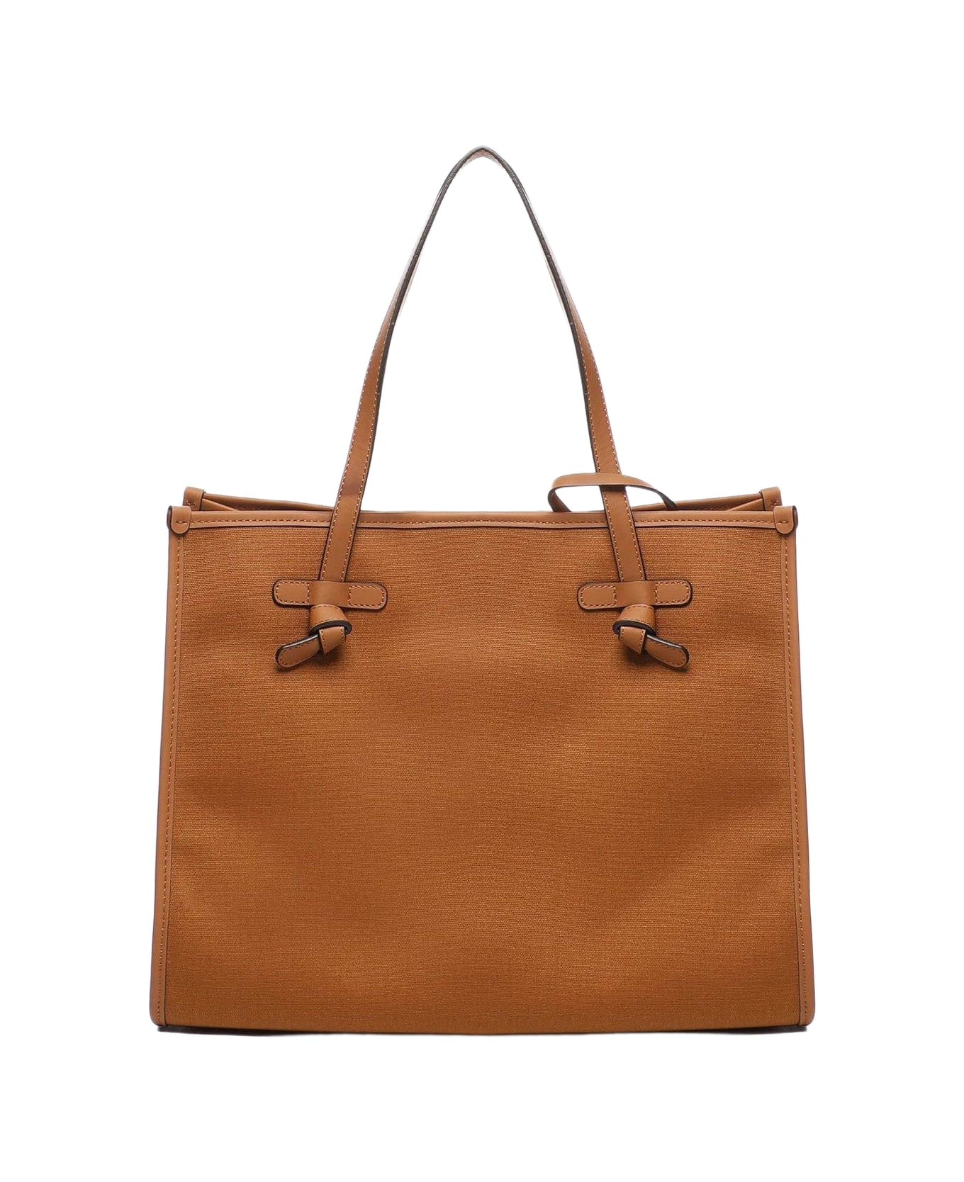 Gianni Chiarini Marcella Open Top Tote Bag - CUOIO CORDA CARAMELLO