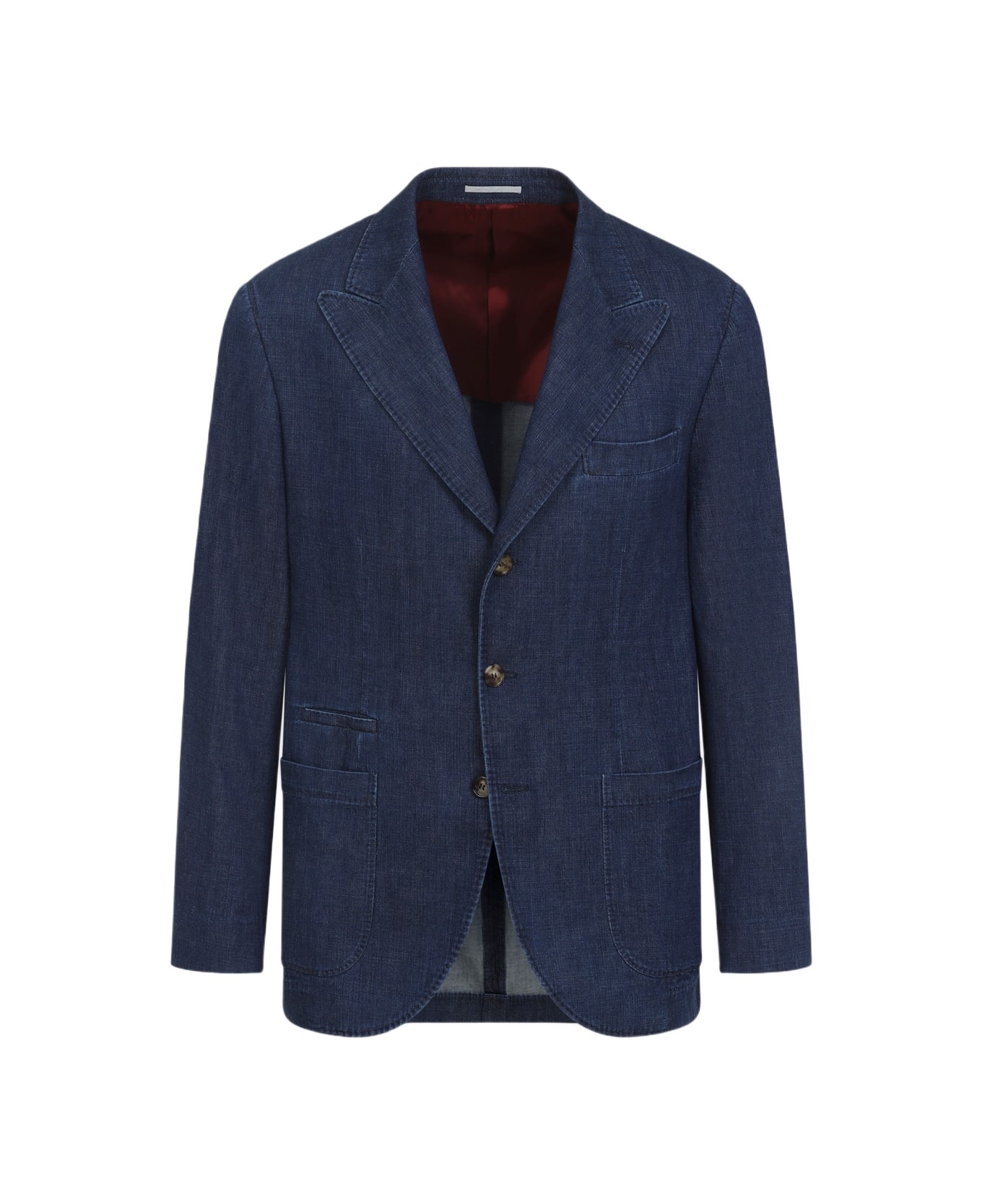 Brunello Cucinelli Denim Jacket - Denim Scuro