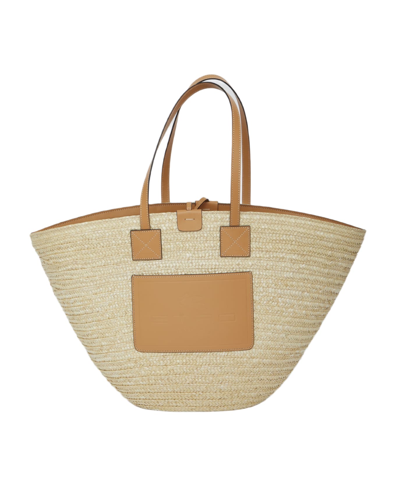 Etro Large Raffia Bag Etro - BEIGE