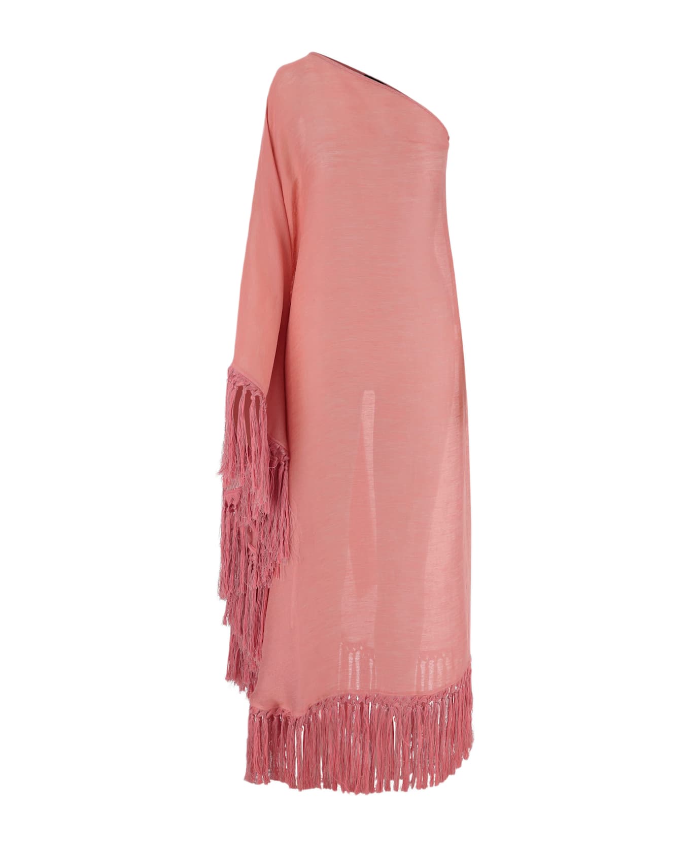 Taller Marmo Linen Blend Dress Arno - Pink