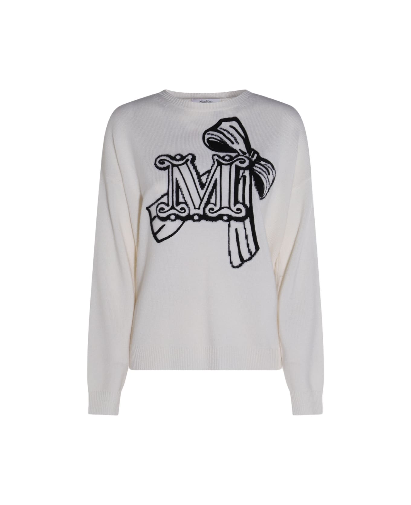 Max Mara White Zurlo Knitweat - White