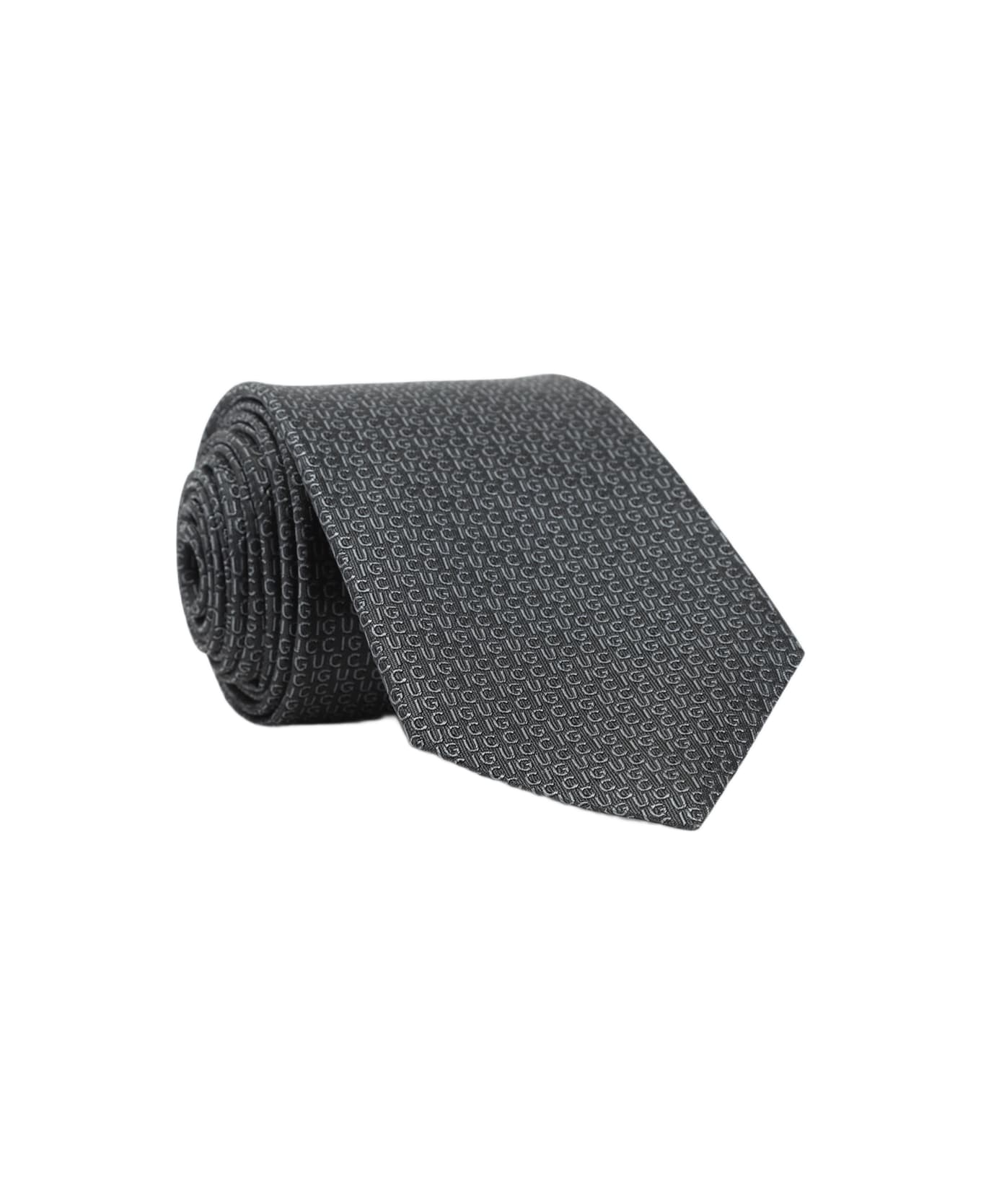 Gucci Tie - Dark Grey
