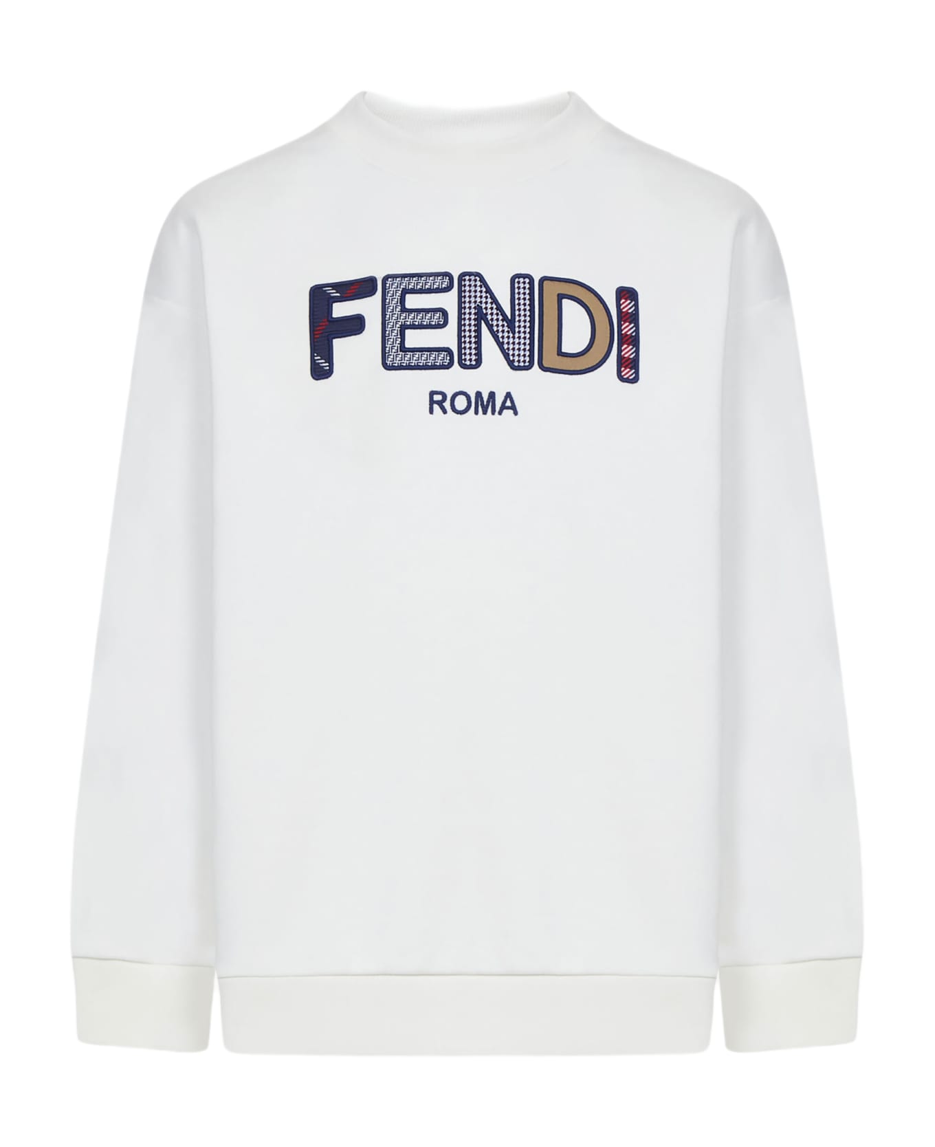 Fendi Sweatshirt - WHITE