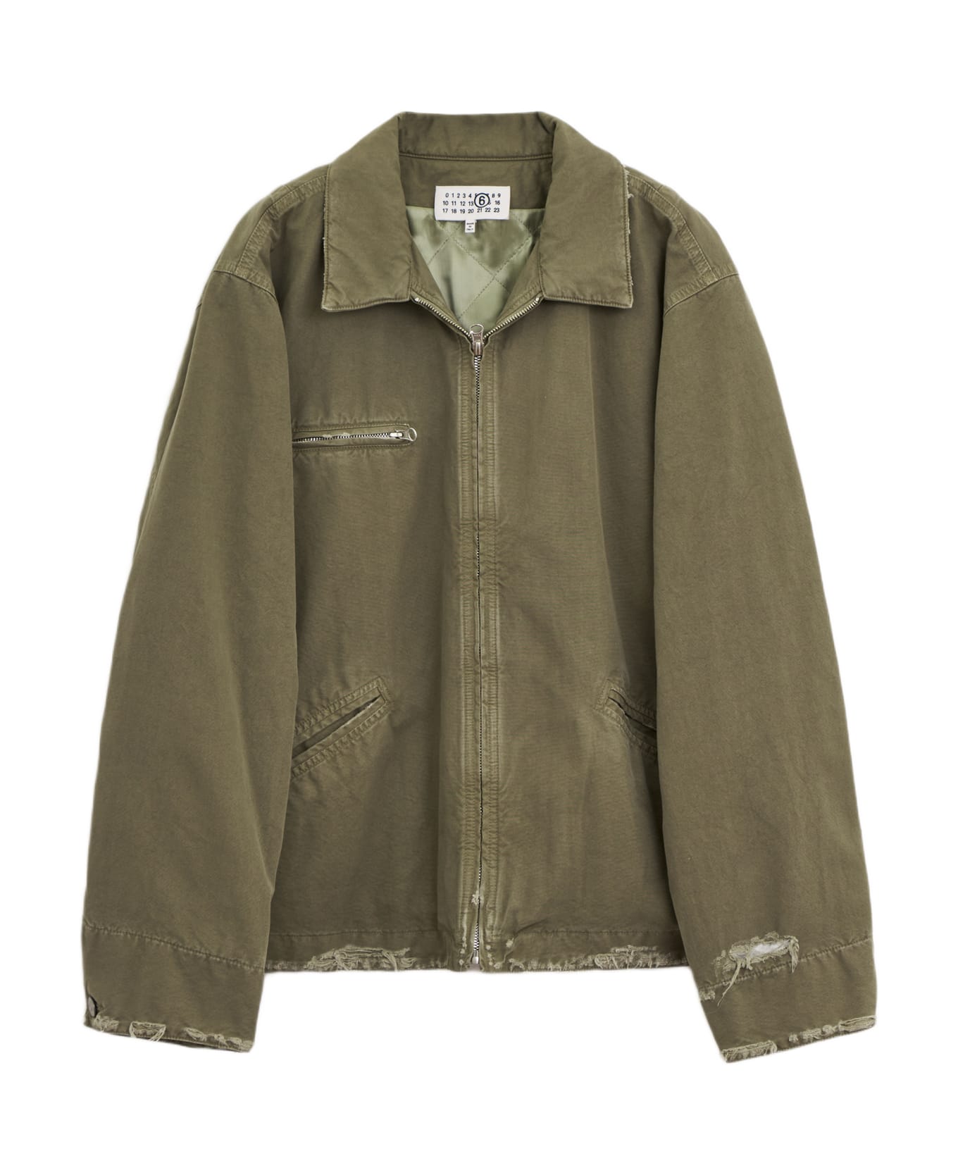 MM6 Maison Margiela 'sportsjacket' Jacket - green
