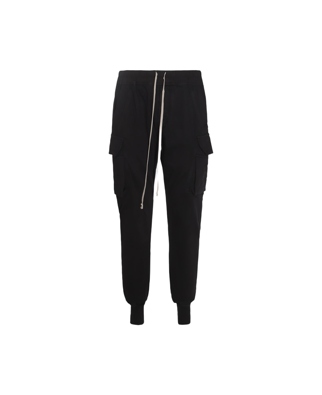 DRKSHDW Black Cotton Mastodon Cut Pants - Black