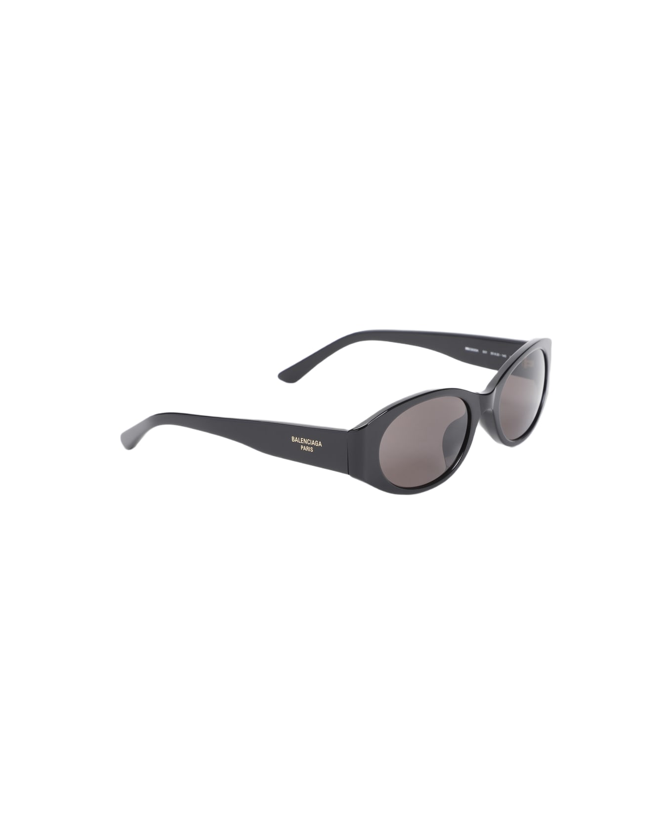 Balenciaga Tuesday Round Frame Glasses - Black