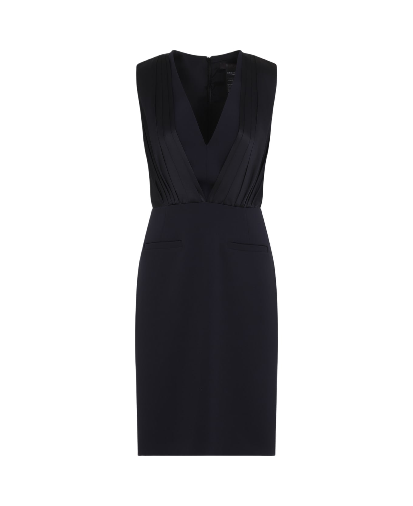 Max Mara Vittor Midi Dress - Blue