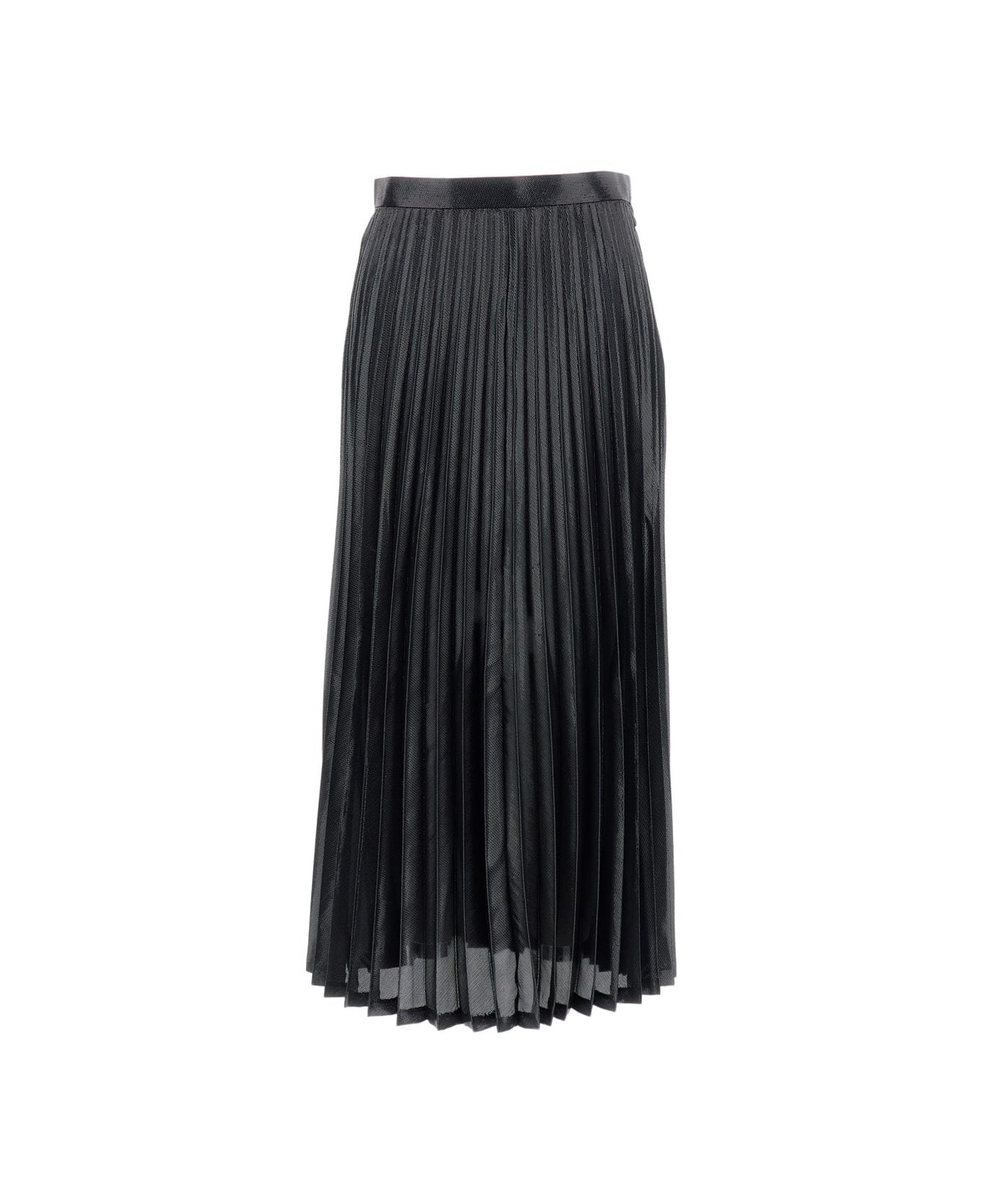 Junya Watanabe Pleated Skirt - Black