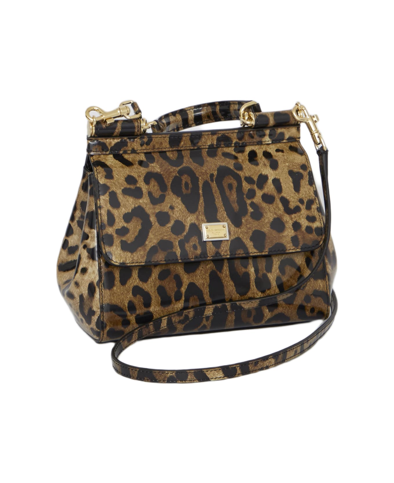 Dolce gabbana miss sicily leopard bag top