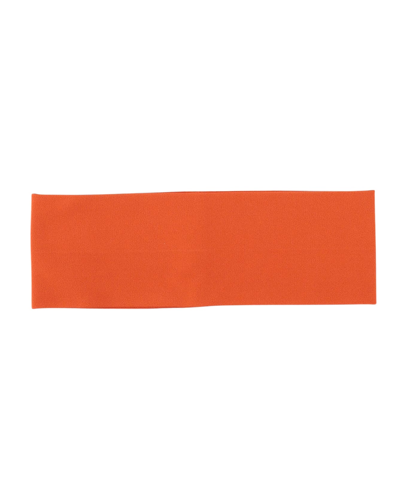 SportMax Stretch Viscose Blend Runway Bandeau Bra - Orange