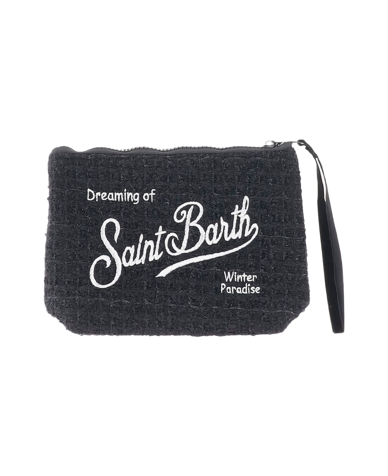 MC2 Saint Barth Black Scuba Clutch Bag - Black