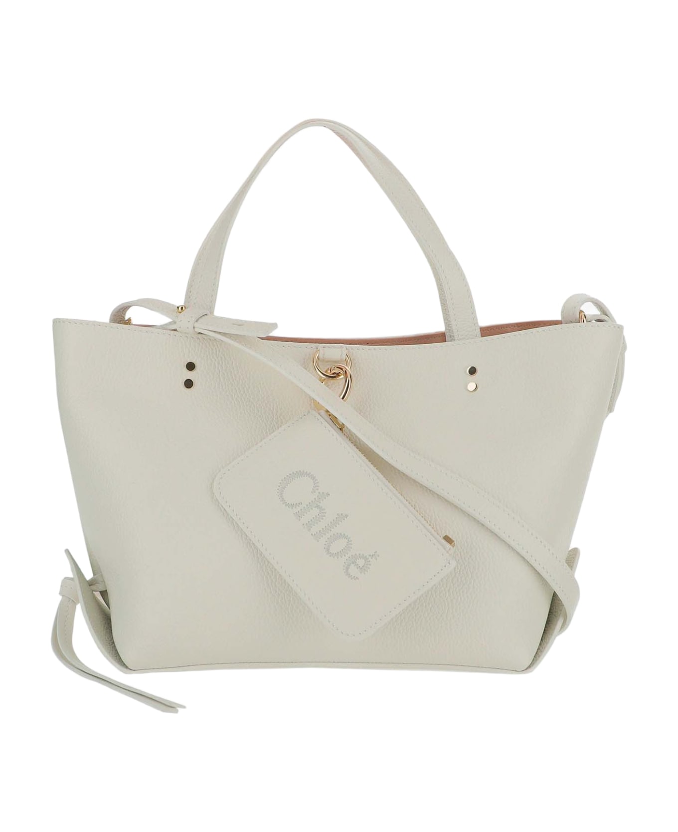 Chloé Tote Bag East-west Sense - White