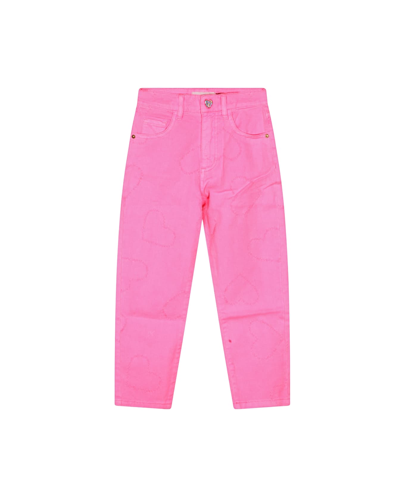 Billieblush Pink Cotton Jeans - Pink